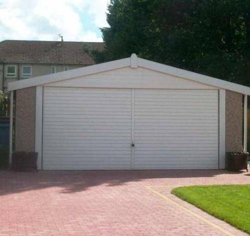 concrete garage